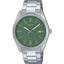 Casio-MTP-1302DA-3A-mens-stainless-steel-watch-matte-green-dial