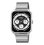 Casio MTP-M307D-1BV men's black dial moon phase stainless steel analog watch