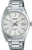 Casio Edifice EFV-160D-7A men's white textured dial stainless steel analog watch