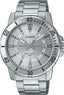 Casio MTP-VD01D-7C men's white dial stainless steel analog watch