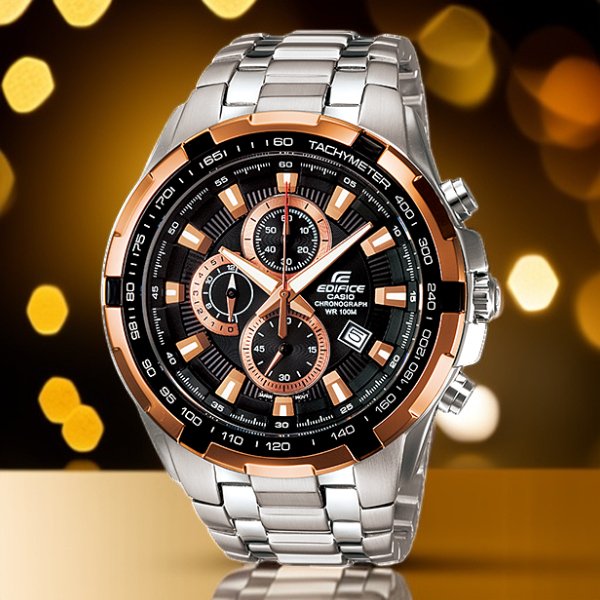 Casio Edifice EFV 580D 7AVUDF EX478 Chronograph Men s Watch Zamana.pk