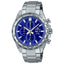 Casio Edifice EFR - 574D - 2AVUDF Chronograph Blue Dial Stainless Steel Men's Watch - Zamana.pk