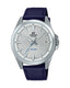 Casio Edifice - EFV - 140L - 7AVUDF Men's Watch, silver Dial, Blue Band - Zamana.pk