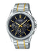 Casio Enticer Men Analog Black Dial Men's Watch - MTP - 1375SG - 1AVDF - Zamana.pk