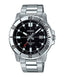 Casio Enticer MTP - VD01D - 1EVUDF Analog Black Dial Men's Watch. - Zamana.pk