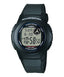 Casio F - 200W - 1ADF Digital Black Resin Band Watch With Acryl Glass - Zamana.pk