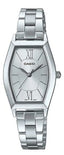Casio Ladies Analog Stainless Steel Band Watch LTP - E167D - 7ADF - Zamana.pk