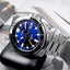 Casio MTP - VD01D - 2EV Men's Enticer Stainless Steel Blue Dial Casual Analog Sporty Watch - Zamana.pk
