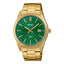 Casio MTP - VD03G - 3A: Stylish Gold - Tone Men's Quartz Watch with Striking Green Dial - Zamana.pk
