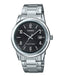 CASIO MTP - VS01D - 1B Analogue Watch. Stainless Steel - Zamana.pk