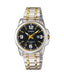 Casio Women's LTP - 1314SG - 1AV Silver Stainless - Steel Quartz Watch with Black Dial - Zamana.pk