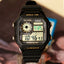 Casio Youth Digital Black Dial Men's Watch - AE - 1200WH - 1BVDF (D098) - Zamana.pk