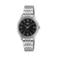 Casio BLS-100D-1A stainless steel analog watch for men with black dial and metal strap
