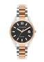 Lee Cooper LC07827.560 Women's Super Metal Silver/Rose Gold Watch - Zamana.pk