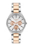 Lee Cooper LC07863.530 Women's Super Metal Silver/Rose Gold Multifunction Watch - Zamana.pk