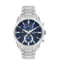 Lee Cooper LC07947.390 Quartz Men Super Metal Case Metal Band Dark Blue Dail Watch - Zamana.pk
