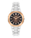 Lee Cooper LC07953.540 Quartz Women Super Metal Case Metal Band Brown Dail Watch - Zamana.pk