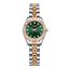 Lee Cooper LC07956.570 Quartz Women Super Metal Case Metal Band Green Dail Watch - Zamana.pk