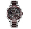Naviforce Men’s Quartz Dual Time Stainless Steel Watch NF9171 - Zamana.pk