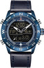 Naviforce NAVIFORCE NF - 9144 Men Sport Watch Fashion Digital Army Military Leather Quartz - Zamana.pk