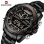 NaviForce - NF9195 - Stainless Steel Men's Watch - Zamana.pk