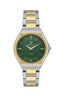 Polo - BP3560X.270 Ladies 3 Hands Green Ceramic Sapphire Coated Glass Diamond - Zamana.pk