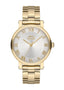 Slazenger SL.9.1577.3.05 Quartz Female Metal Gold Band Silver Dial Watch - Zamana.pk