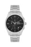 Slazenger SL.9.2215.2.02 Quartz Male Metal Silver Band Black Dial Watch - Zamana.pk