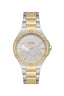 Slazenger SL.9.2225.3.03 Quartz Female Metal Silver/Gold Band MOP Dial Watch - Zamana.pk