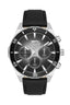 Slazenger SL.9.2237.2.01 Quartz Male Leather Black Band Silver Dial Watch - Zamana.pk