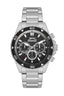 Slazenger SL.9.2250.2.01 Quartz Male Metal Silver Band Black Dial Watch - Zamana.pk