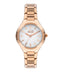 Slazenger SL.9.2254.3.04 Quartz Female Metal Rose Gold Band Silver Dial Watch - Zamana.pk