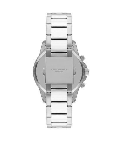 Lee Cooper LC07817.380 Men's Super Metal Silver Multifunction Watch