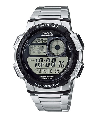 Casio Digital AE-1000WD-1AVDF Men's General Sporty Watch