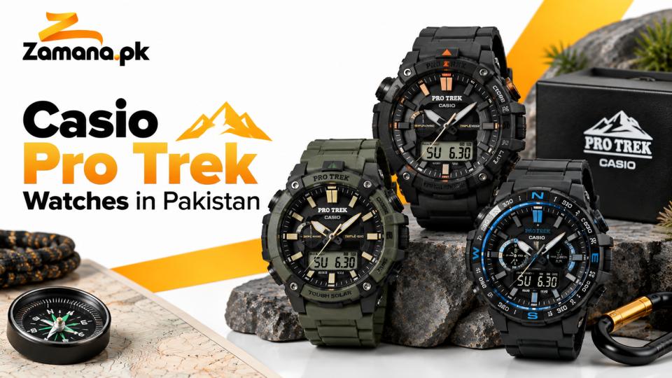 Casio Pro Trek watches in Pakistan