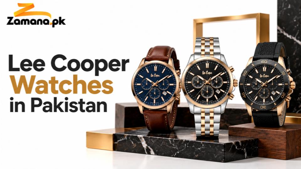 Lee Cooper watches in Pakistan