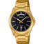Casio-MTP-1370G-1A-mens-gold-stainless-steel-watch-black-dial