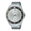 Casio MDV-107D-7A men’s dive watch stainless steel strap front view