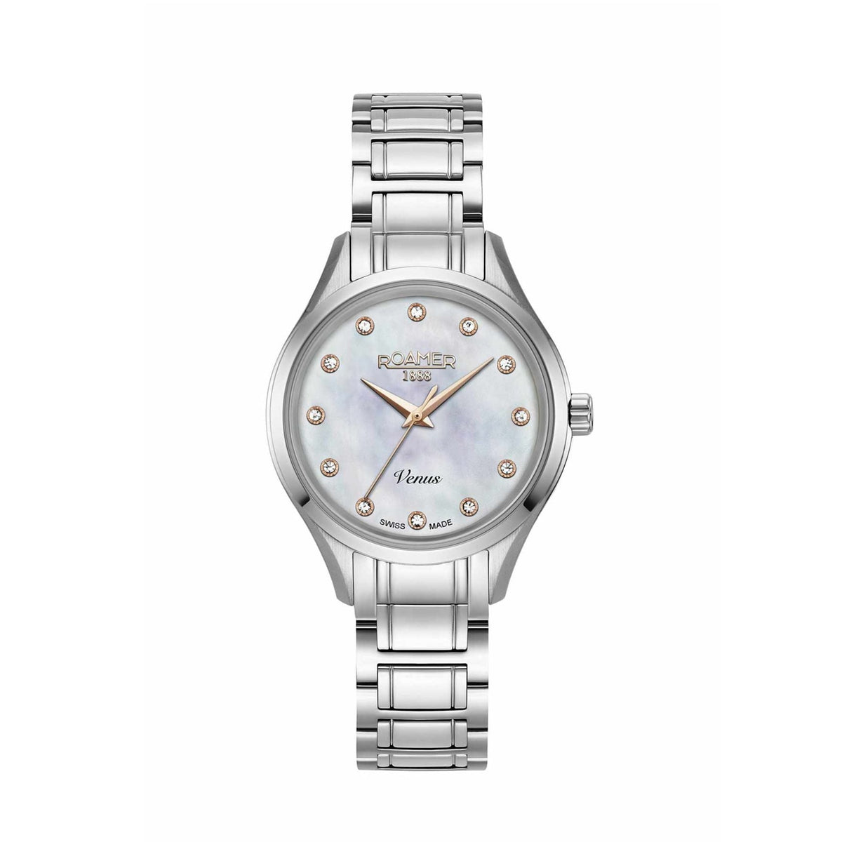 ROAMER Venus Crystals Stainless Steel Bracelet 600847-41-29-60 WOMEN