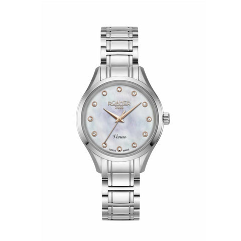 ROAMER Venus Crystals Stainless Steel Bracelet 600847-41-29-60 WOMEN