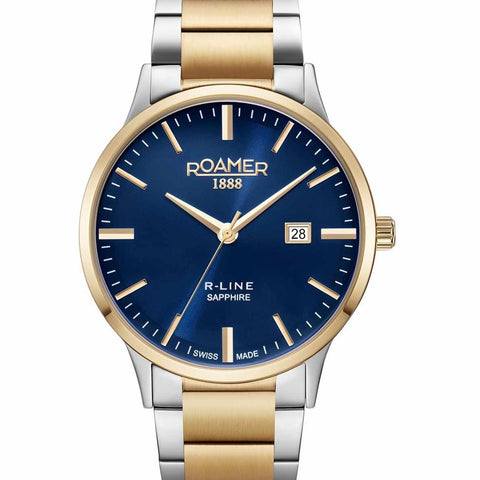 ROAMER 718833 48 45 70 R Line Classic Swiss Made Watch for Men