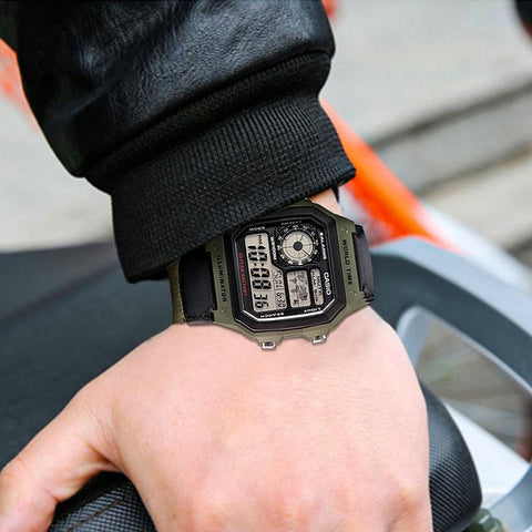 Casio AE-1200WHB-3BVDF Youth Series Digital Watch For Men