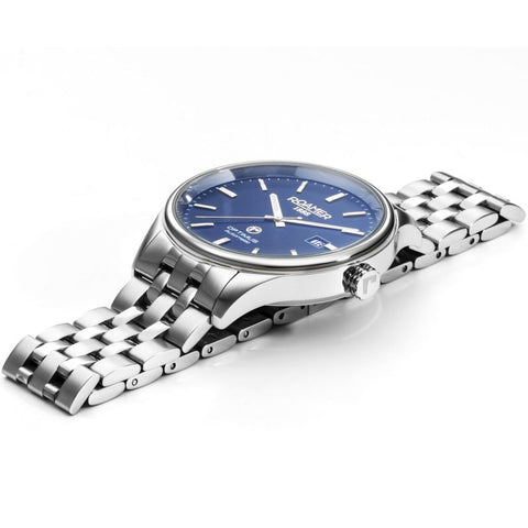 Roamer 983983 41 45 05 Mens Roamer Optimus Blue Dial Steel Bracelet Automatic Watch