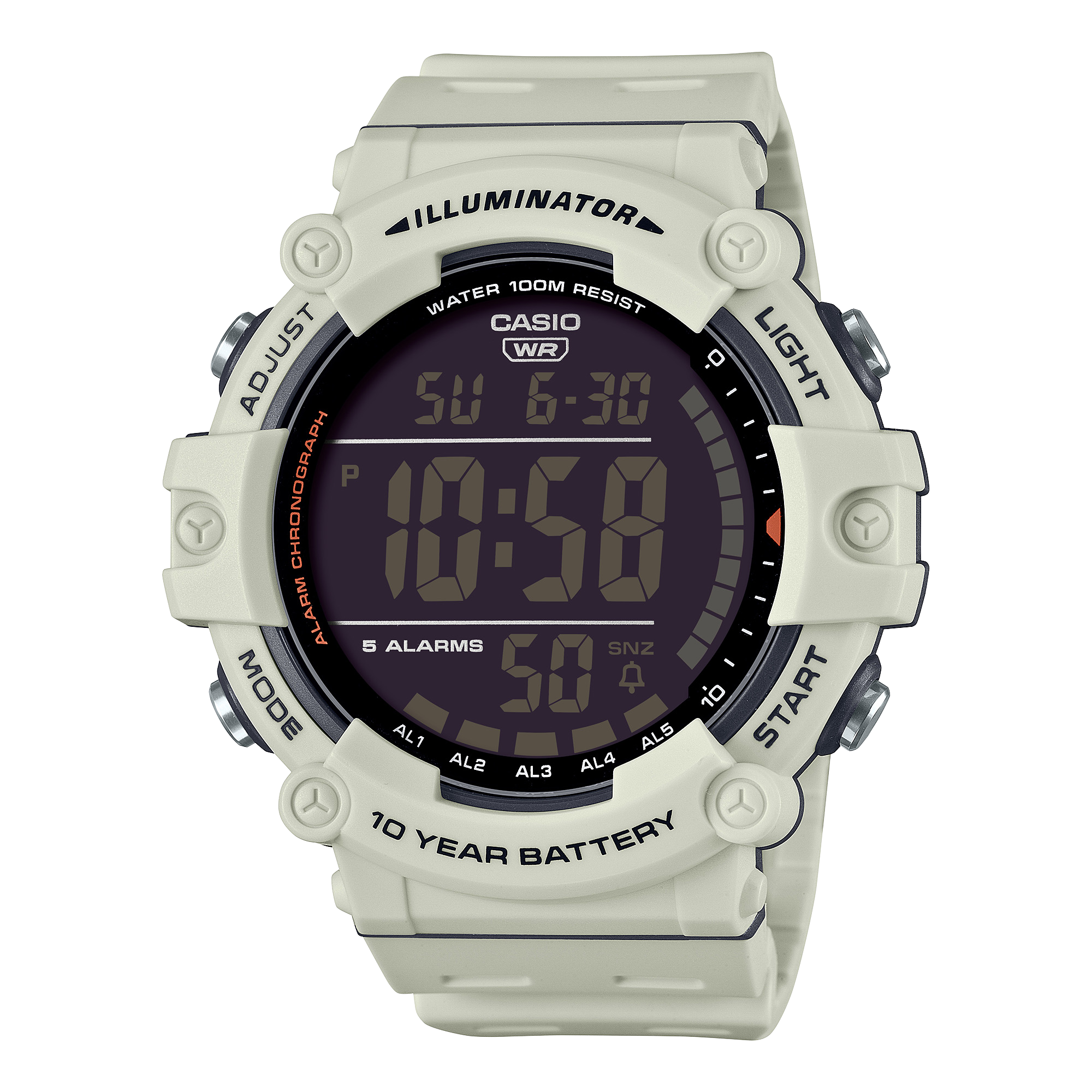 Casio AE-1500WH-8B2 digital watch with large display Main image