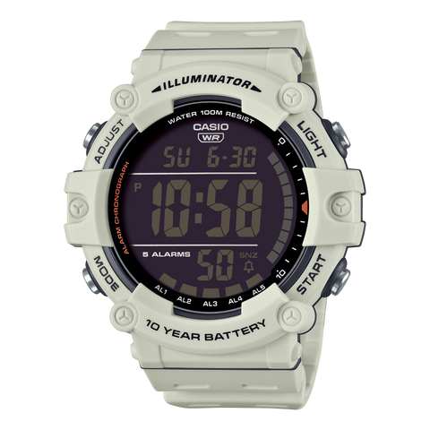 Casio AE-1500WH-8B2 digital watch with large display