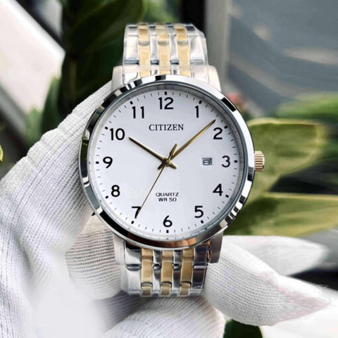 CITIZEN -BI5076-51A-QUARTZ MEN WATCH
