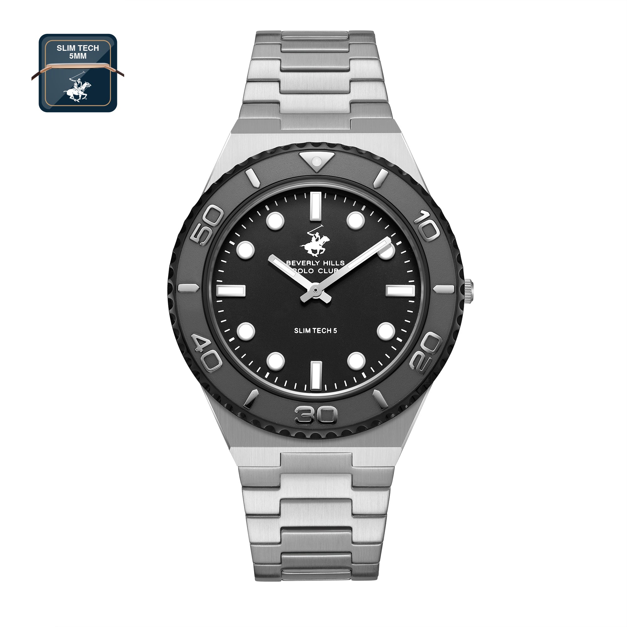 BHPC - BP3714X.350 - GENTS STAINLESS STEEL WRIST WATCH Main image