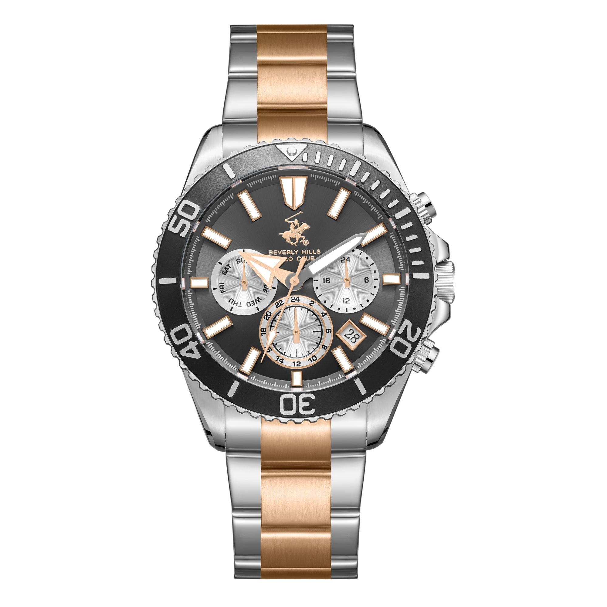 BHPC-BP3721X.560 - Stainless Steel Multifunction Watch For Men Main image
