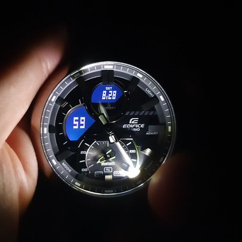 Casio Edifice – ECB-30P-1ADF Men's Watch, Resin Band, Black Dial,Bluetooth
