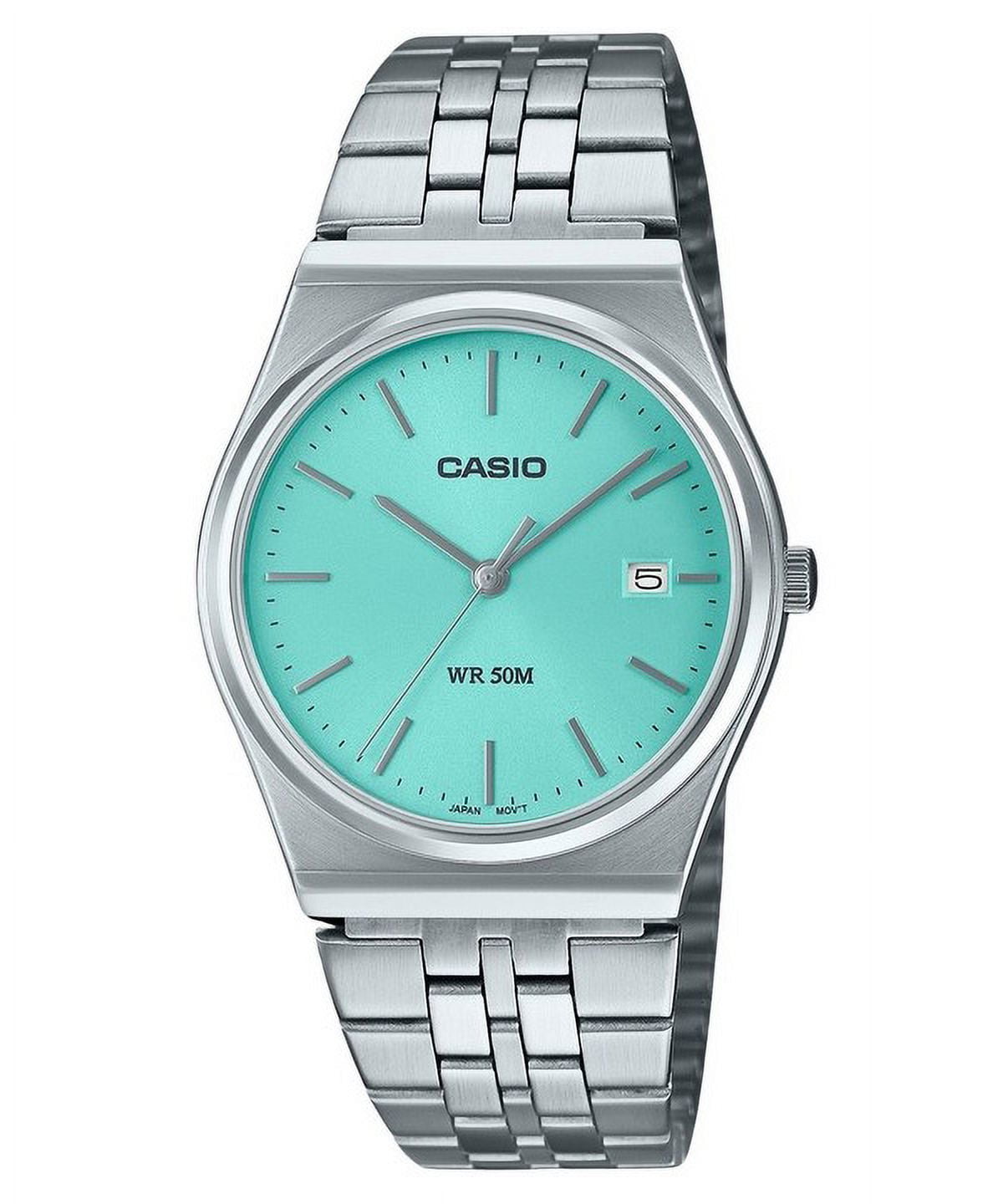 Casio MTP-B145D-2A1 Men’s Stainless-Steel Watch
